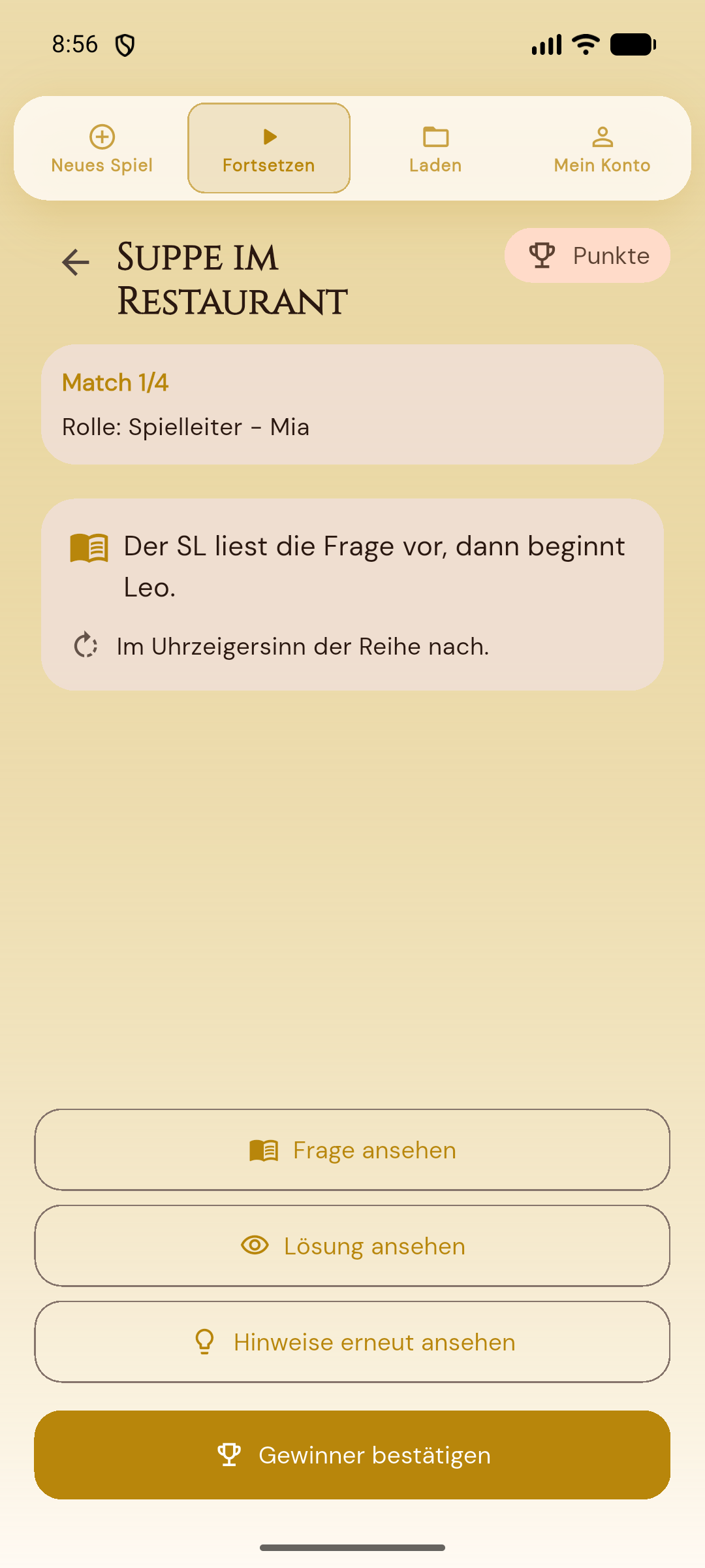 Spielleiter-Hub