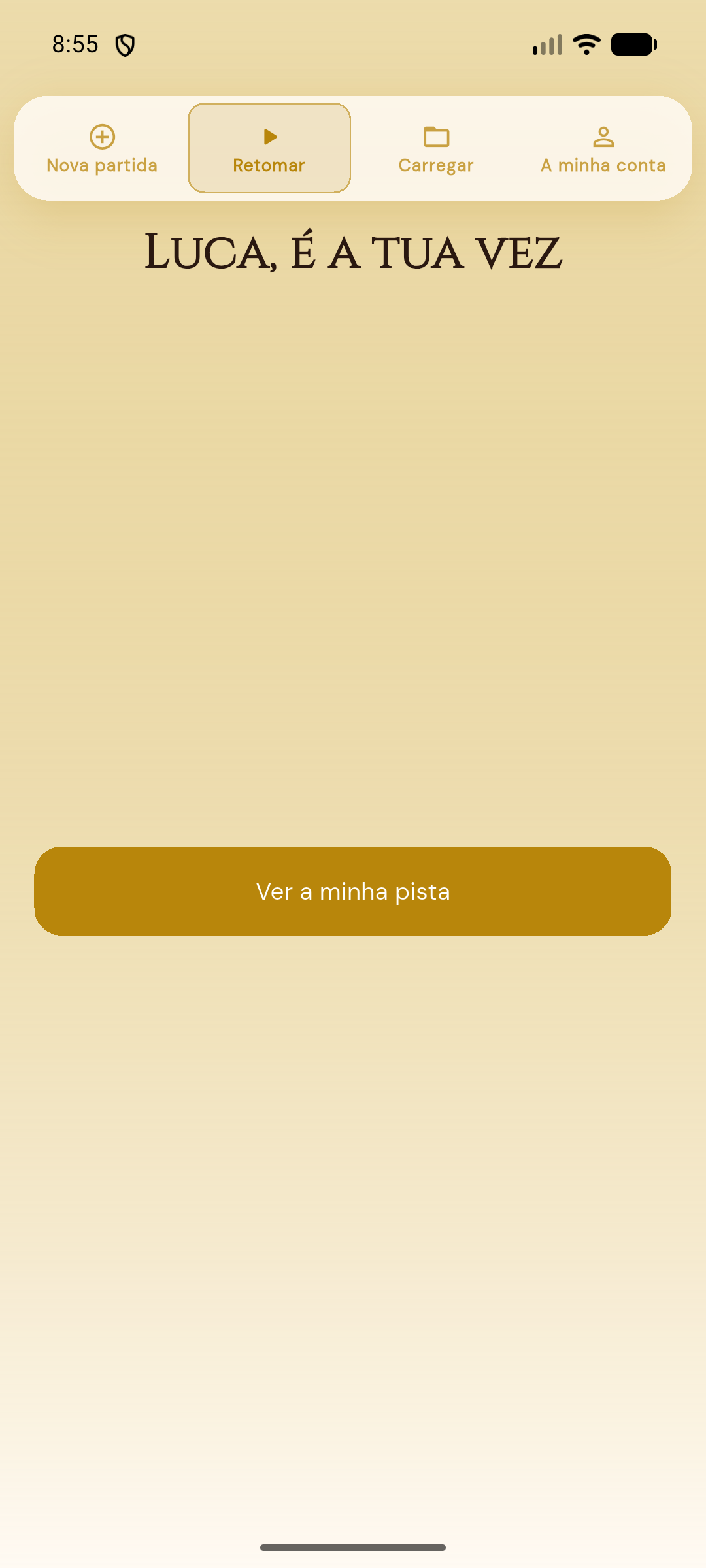 Revelar a pista secreta